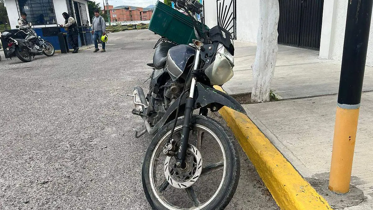 accidente de motocicleta en Tehuacan